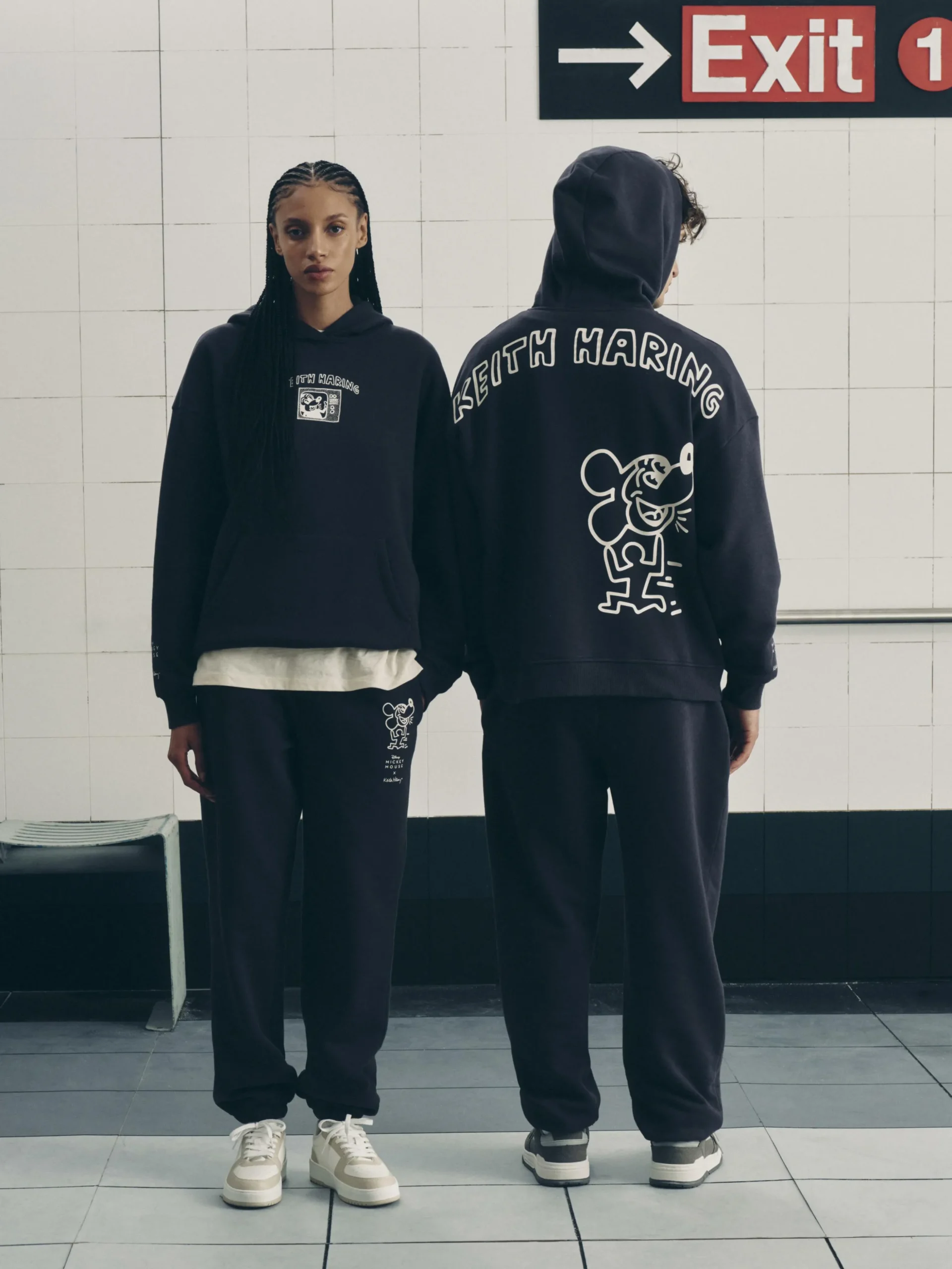 Sudadera Con Capucha De Disney X Keith Haring