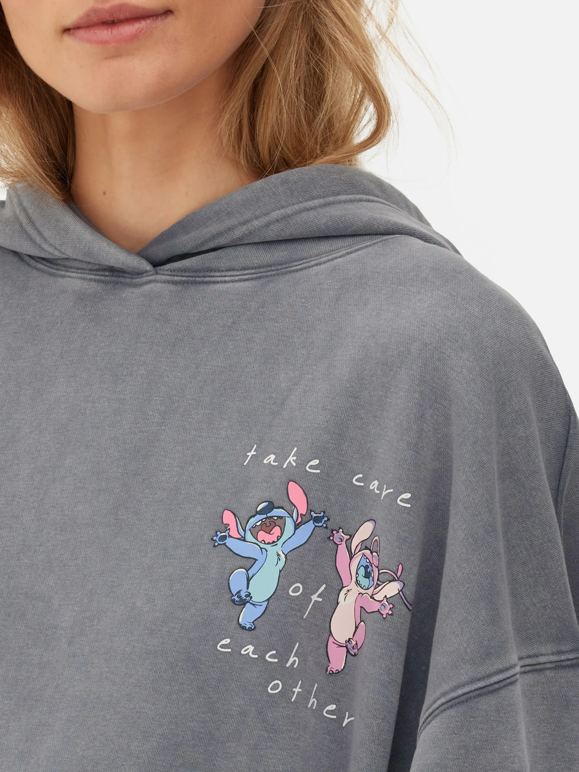 Sudadera Con Capucha De Stitch Y Ángel De Disney