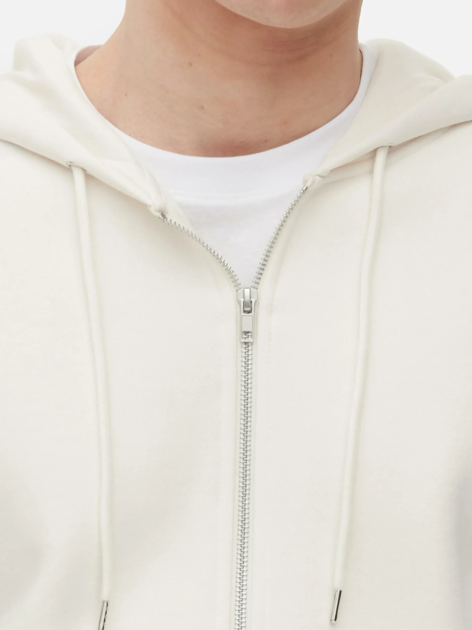 Sudadera Con Capucha Y Cremallera De Manga Larga