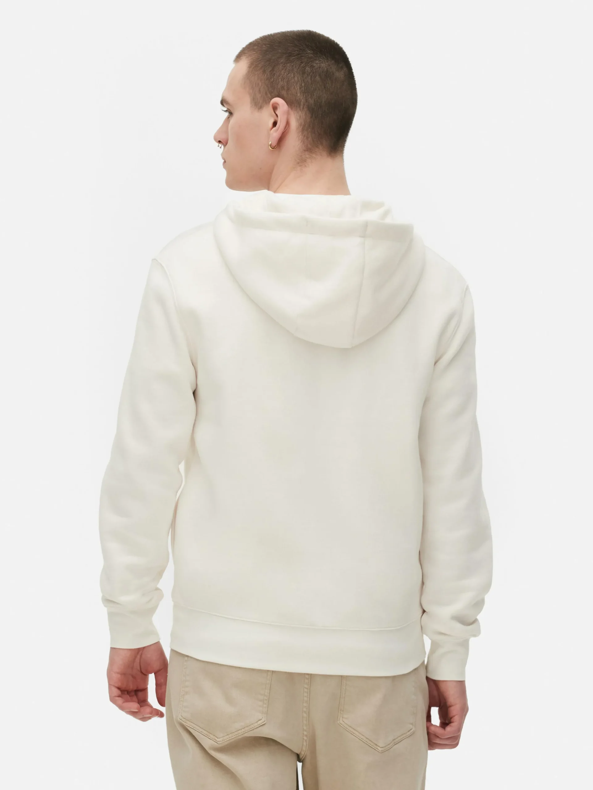 Sudadera Con Capucha Y Cremallera De Manga Larga