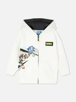 Sudadera Con Capucha Y Cremallera De Sonic, El Erizo