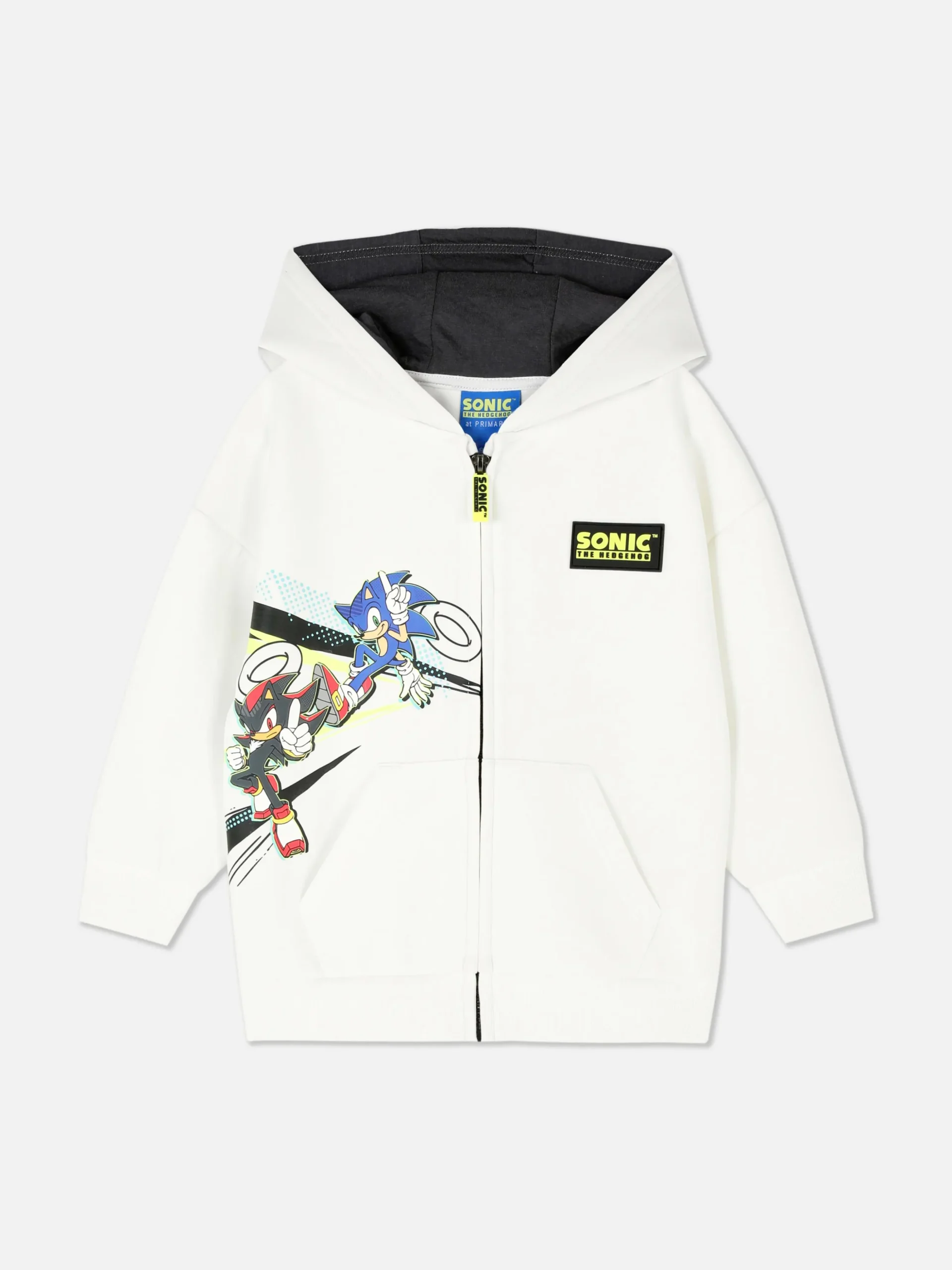 Sudadera Con Capucha Y Cremallera De Sonic, El Erizo