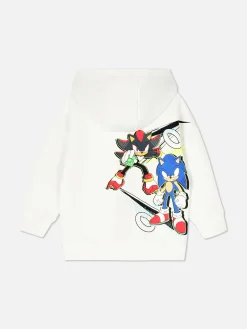 Sudadera Con Capucha Y Cremallera De Sonic, El Erizo