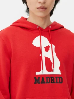 Sudadera Con Capucha Y Estampado «Madrid»