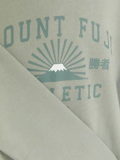 Sudadera Con Capucha Y Estampado Gráfico