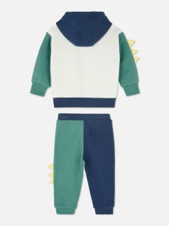 Sudadera Con Capucha Y Joggers De Dinosaurios