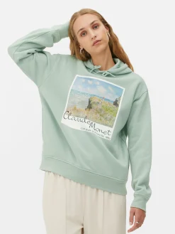 Sudadera Con Capucha Y Lámina De Claude Monet