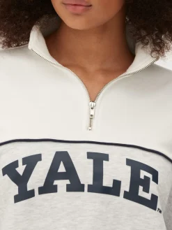 Sudadera Con Cremallera De Un Cuarto «Yale»