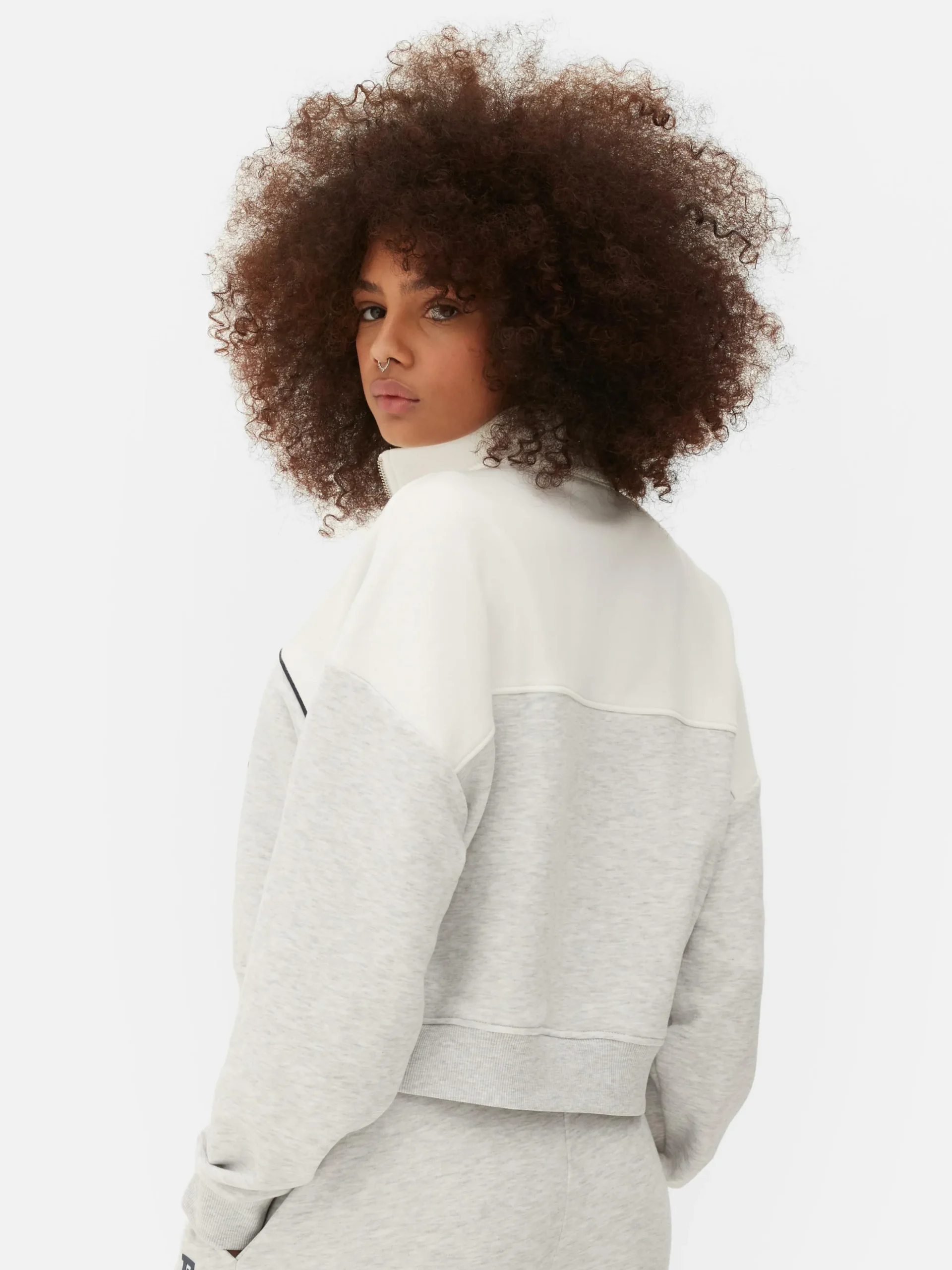 Sudadera Con Cremallera De Un Cuarto «Yale»