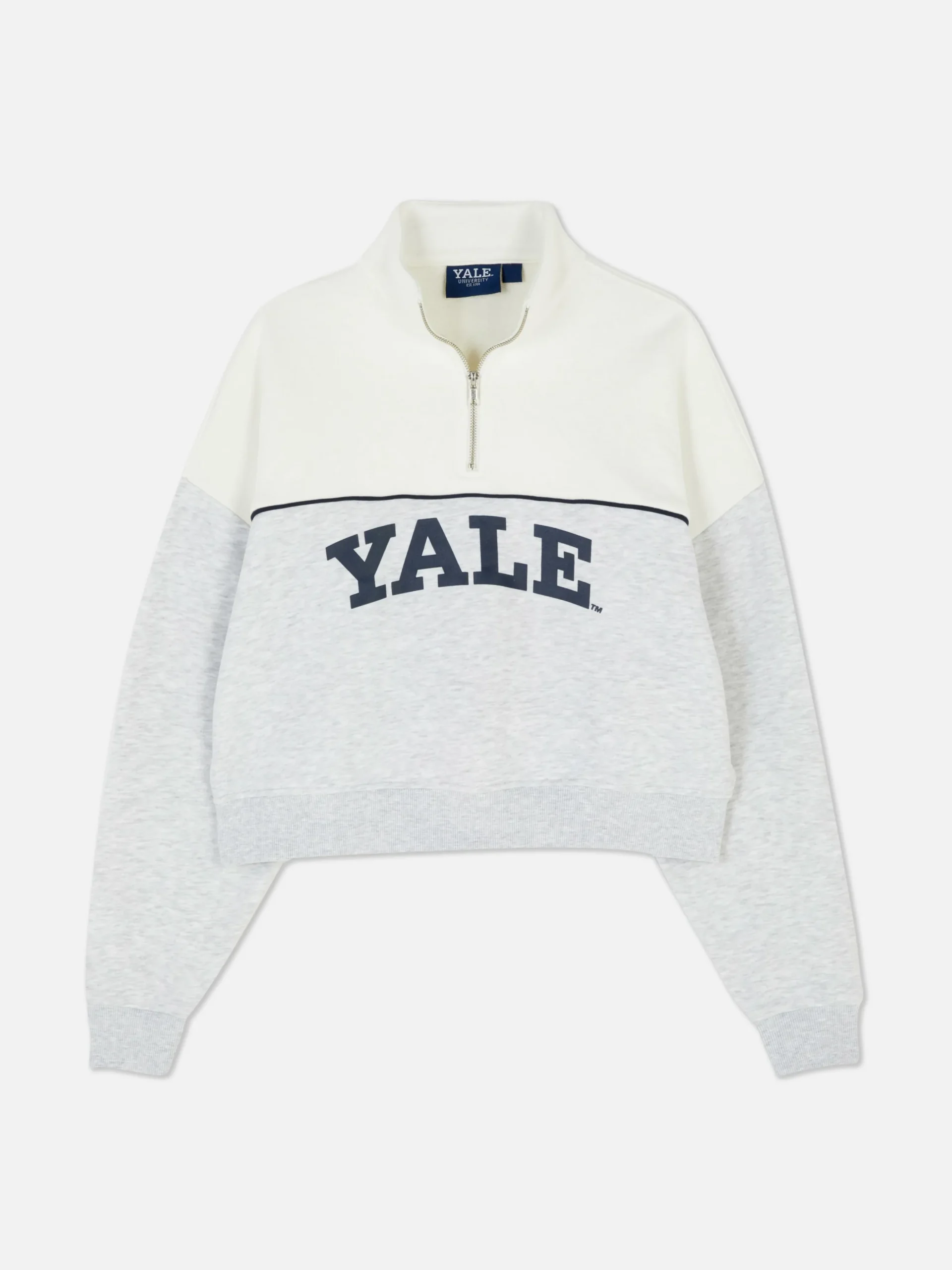 Sudadera Con Cremallera De Un Cuarto «Yale»