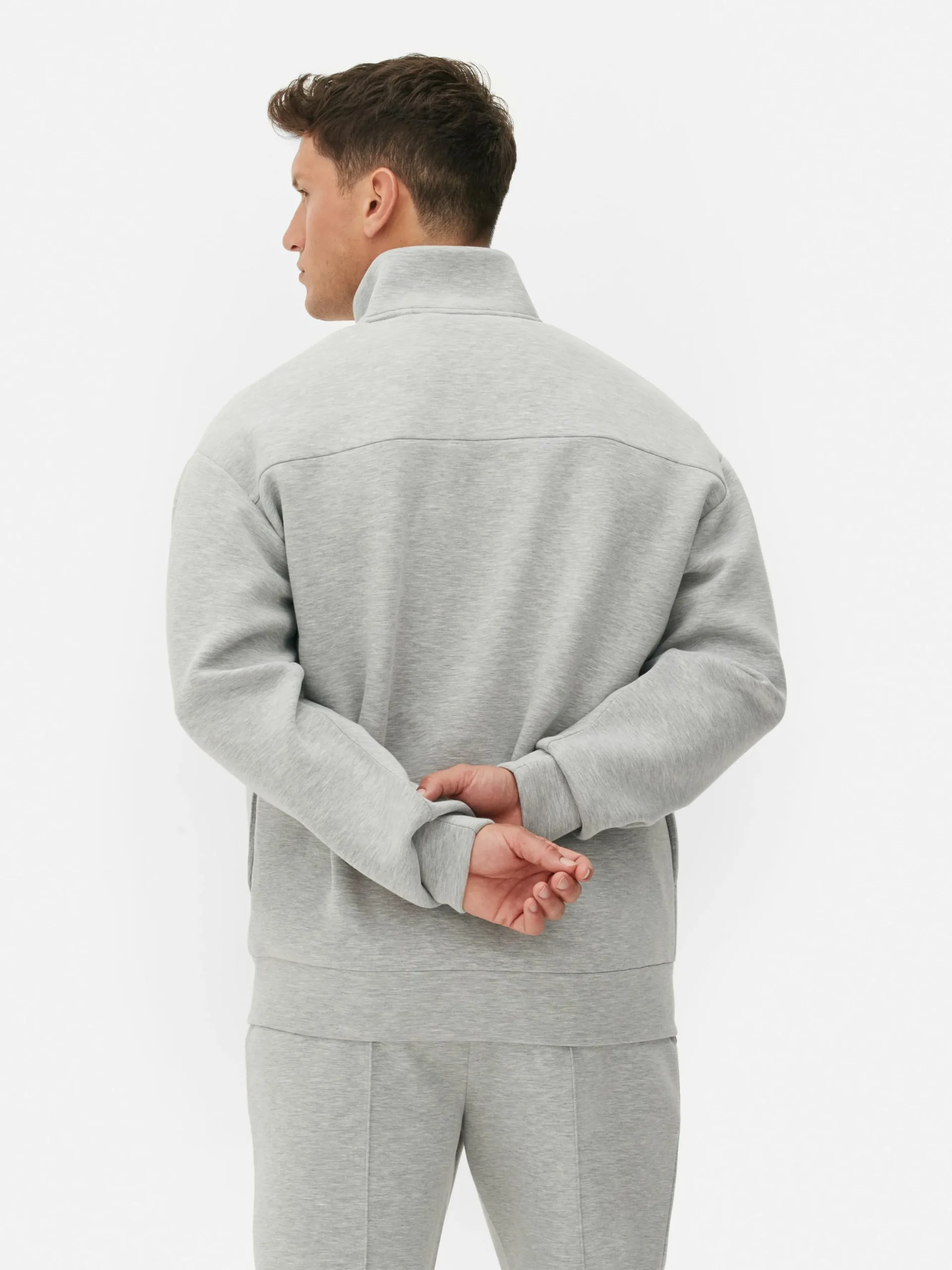 Sudadera Con Cremallera Y Cuello Chimenea De Kem