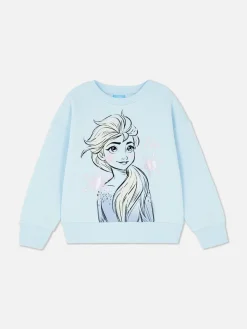Sudadera Con Cuello Redondo De Elsa De Disney