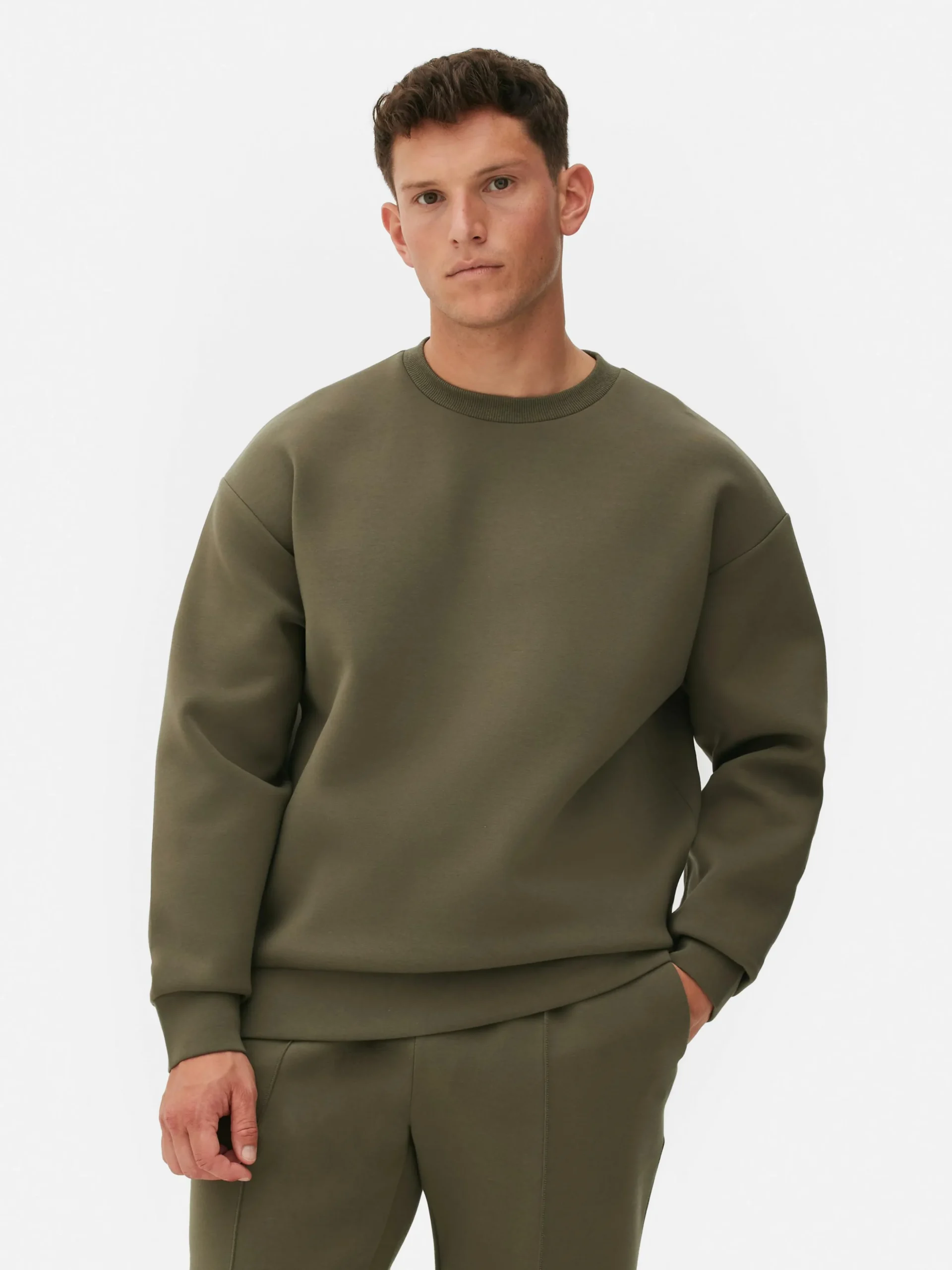 Sudadera Con Cuello Redondo De Kem