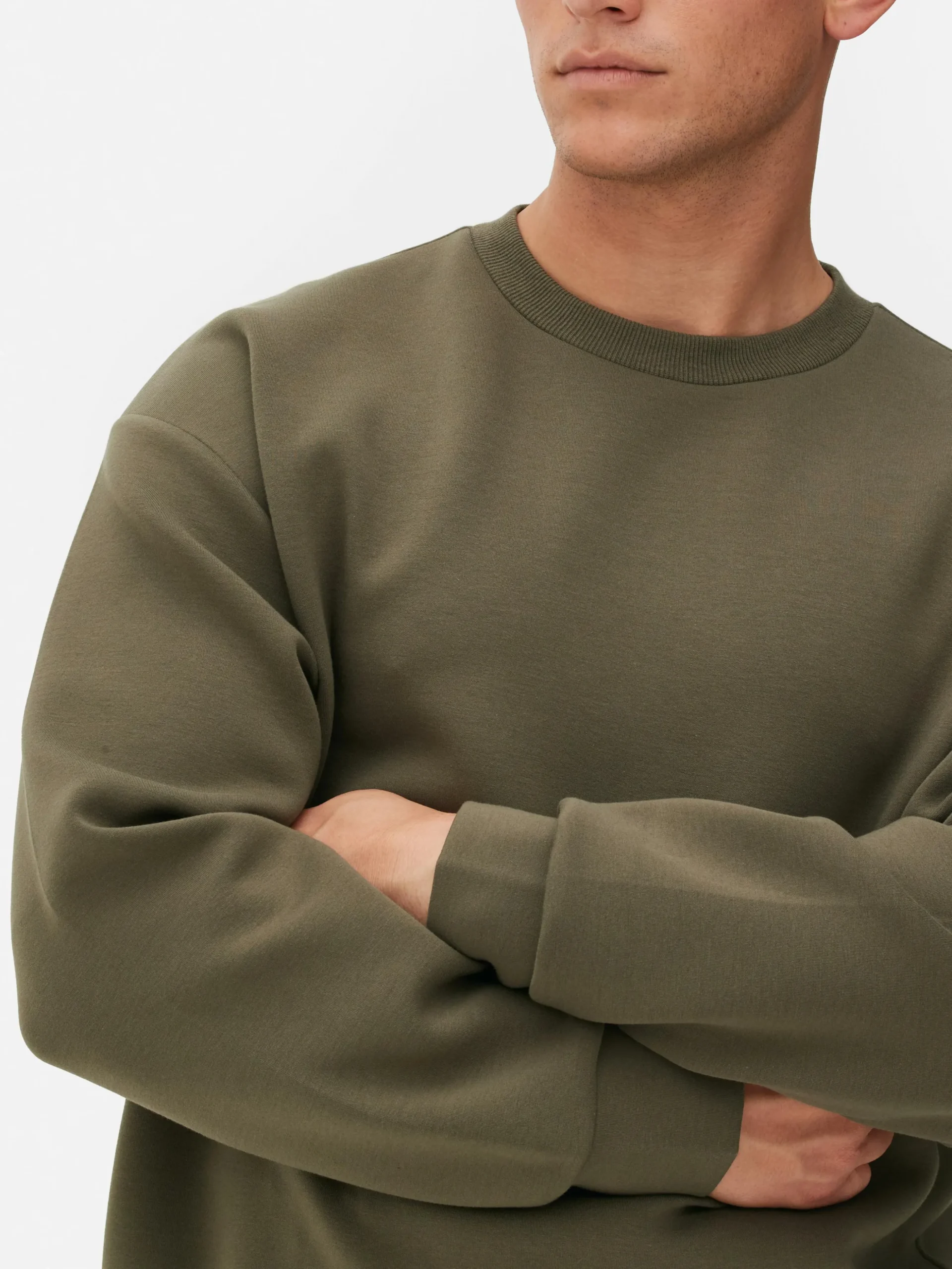 Sudadera Con Cuello Redondo De Kem