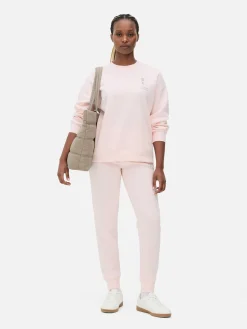 Sudadera Con Cuello Redondo Y Mensaje