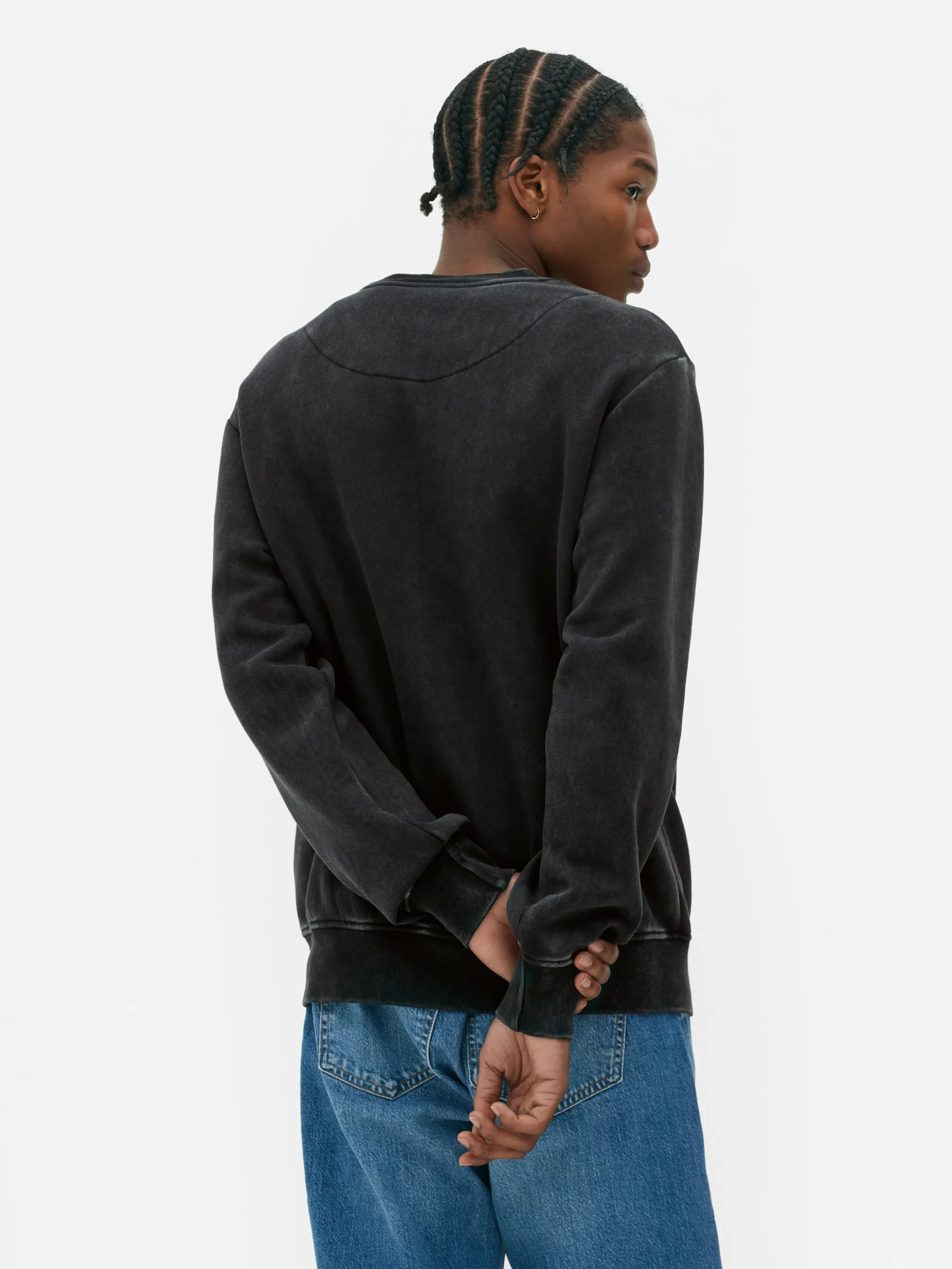 Sudadera Con Efecto Lavado De Nirvana