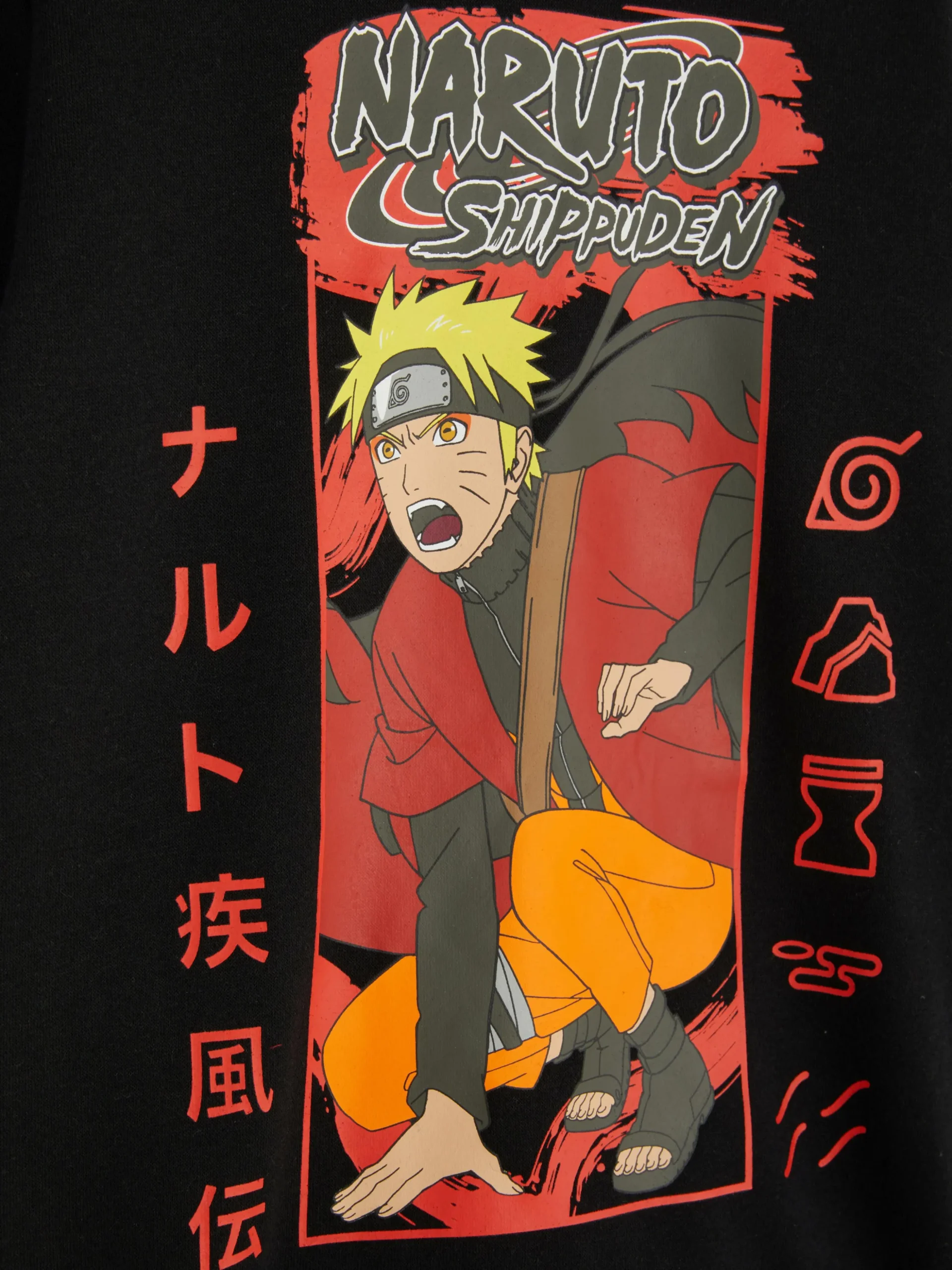Sudadera Con Estampado Gráfico De Naruto