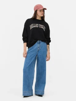 Sudadera Con Estampado Gráfico De Leopardo «Dallas»