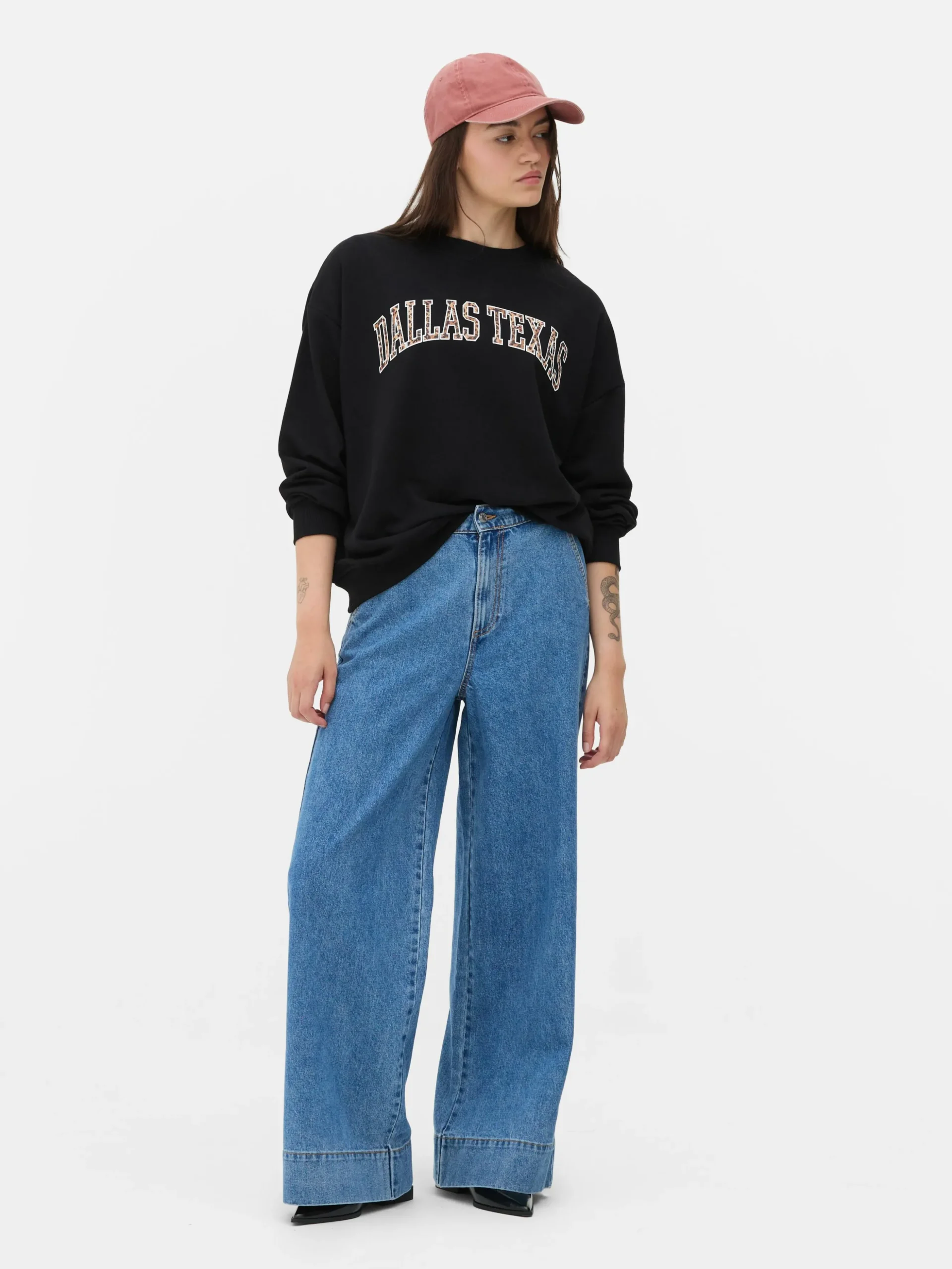 Sudadera Con Estampado Gráfico De Leopardo «Dallas»