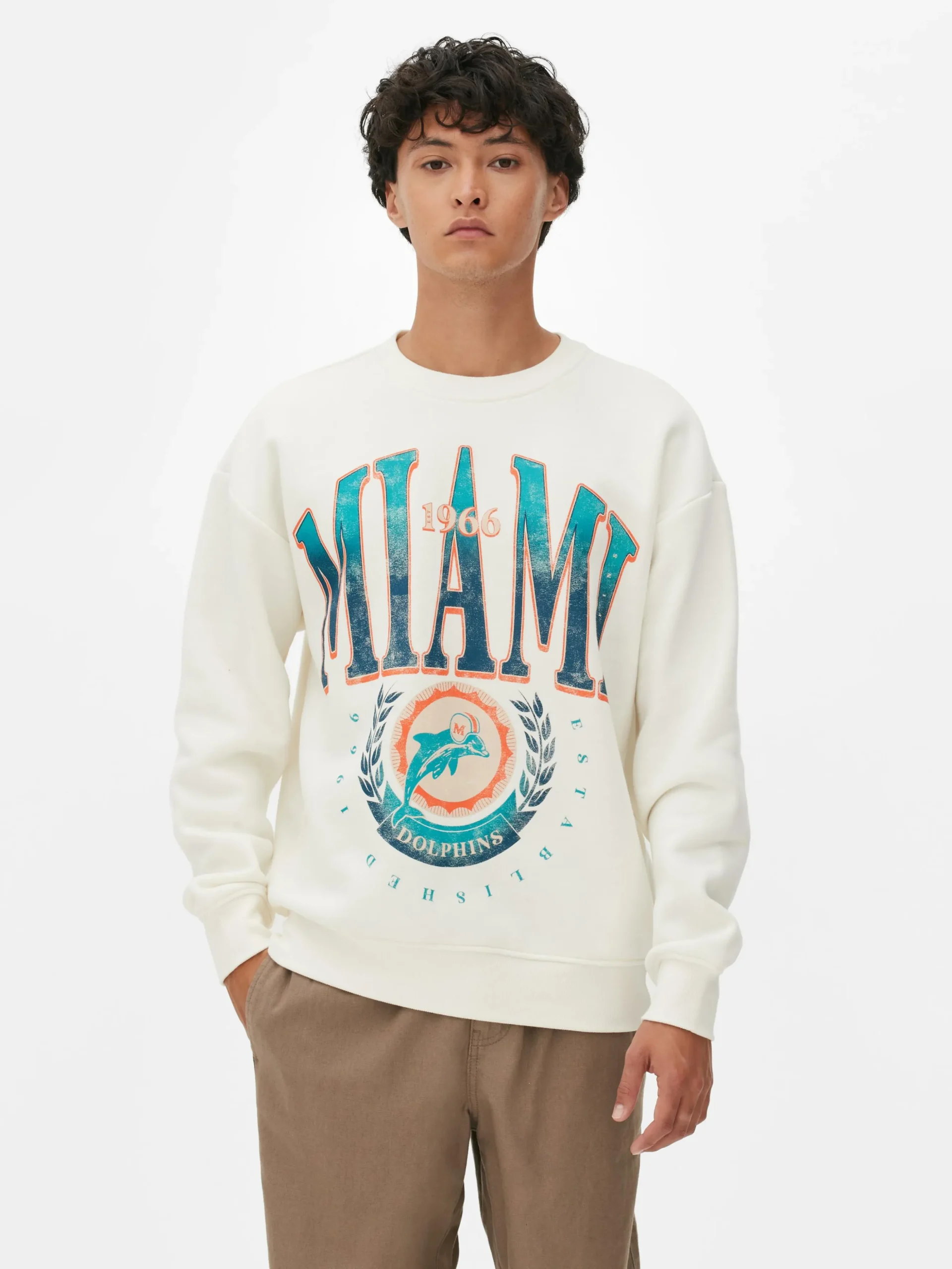 Sudadera Con Gráfico De Los Miami Dolphins De La NFL