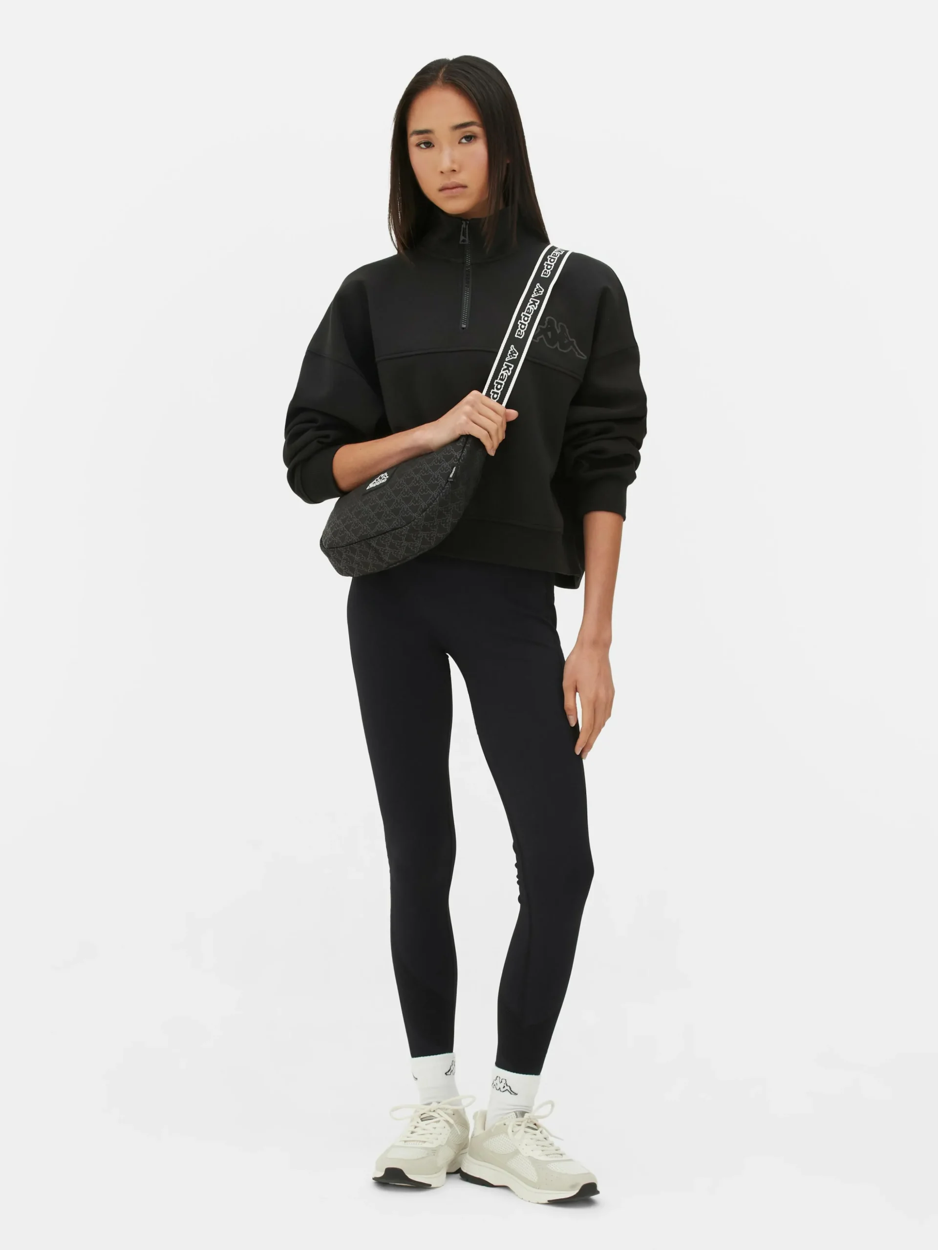 Sudadera Con Media Cremallera De Kappa X Primark