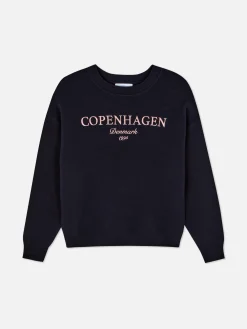 Sudadera Con Mensaje En El Pecho