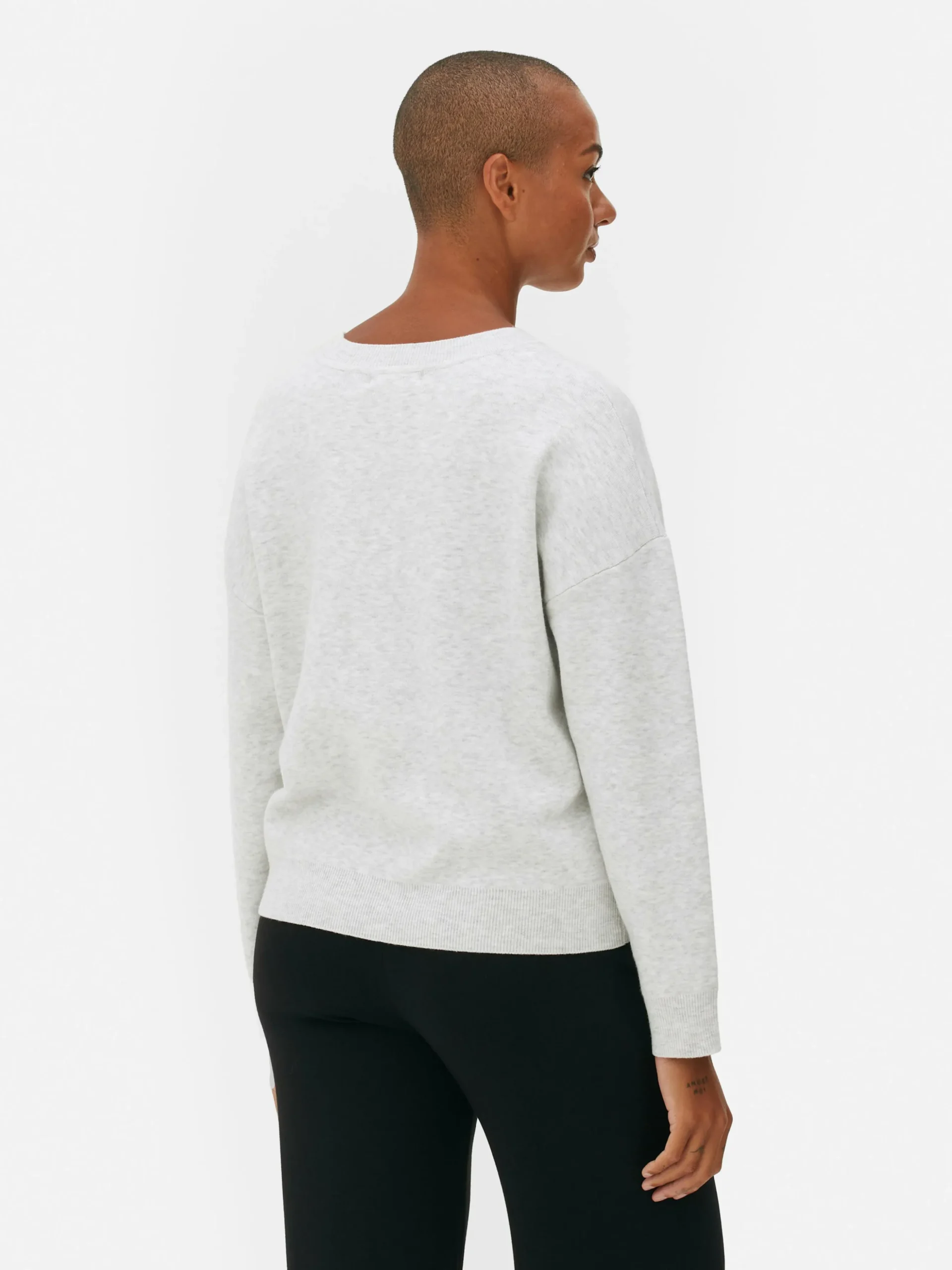 Sudadera Con Mensaje En El Pecho