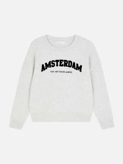 Sudadera Con Mensaje En El Pecho