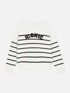 Sudadera Con Mensaje En El Pecho