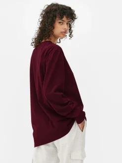 Sudadera De Cuello Redondo