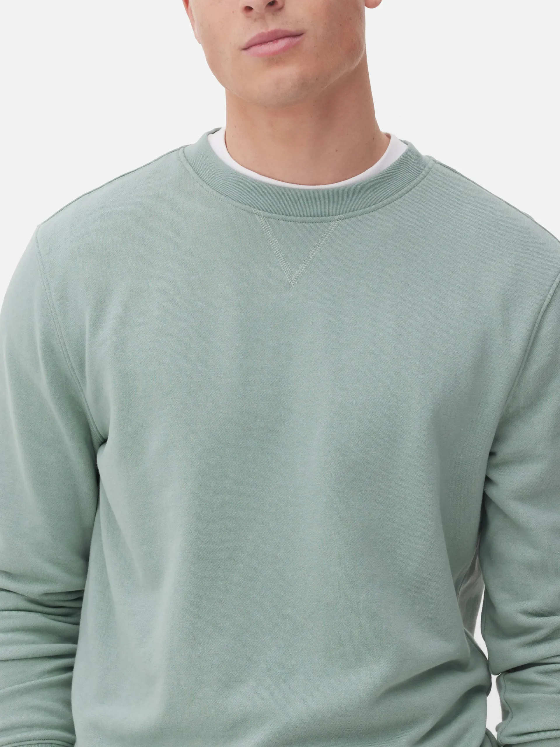 Sudadera De Cuello Redondo Clásica