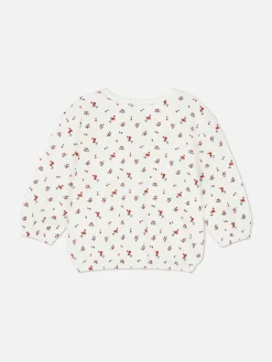 Sudadera De Cuello Redondo Combinable