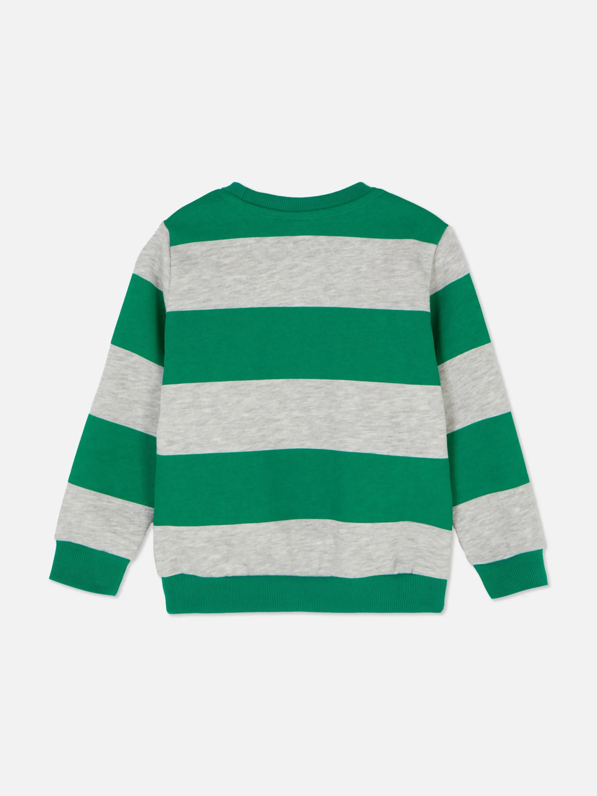 Sudadera De Cuello Redondo A Rayas De Mickey Mouse