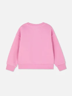 Sudadera De Cuello Redondo Con Estampado Gráfico