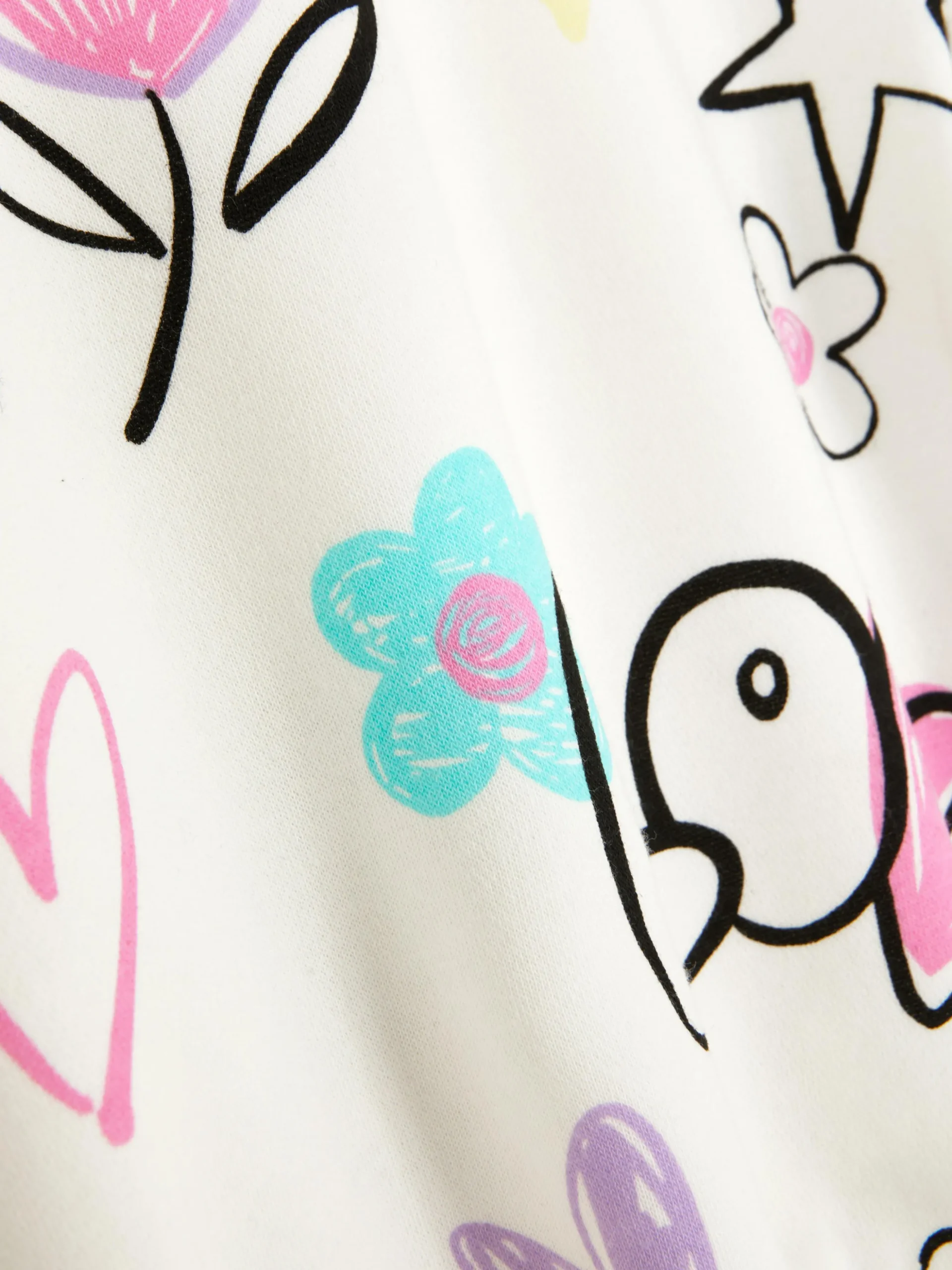 Sudadera De Cuello Redondo Con Estampado Gráfico