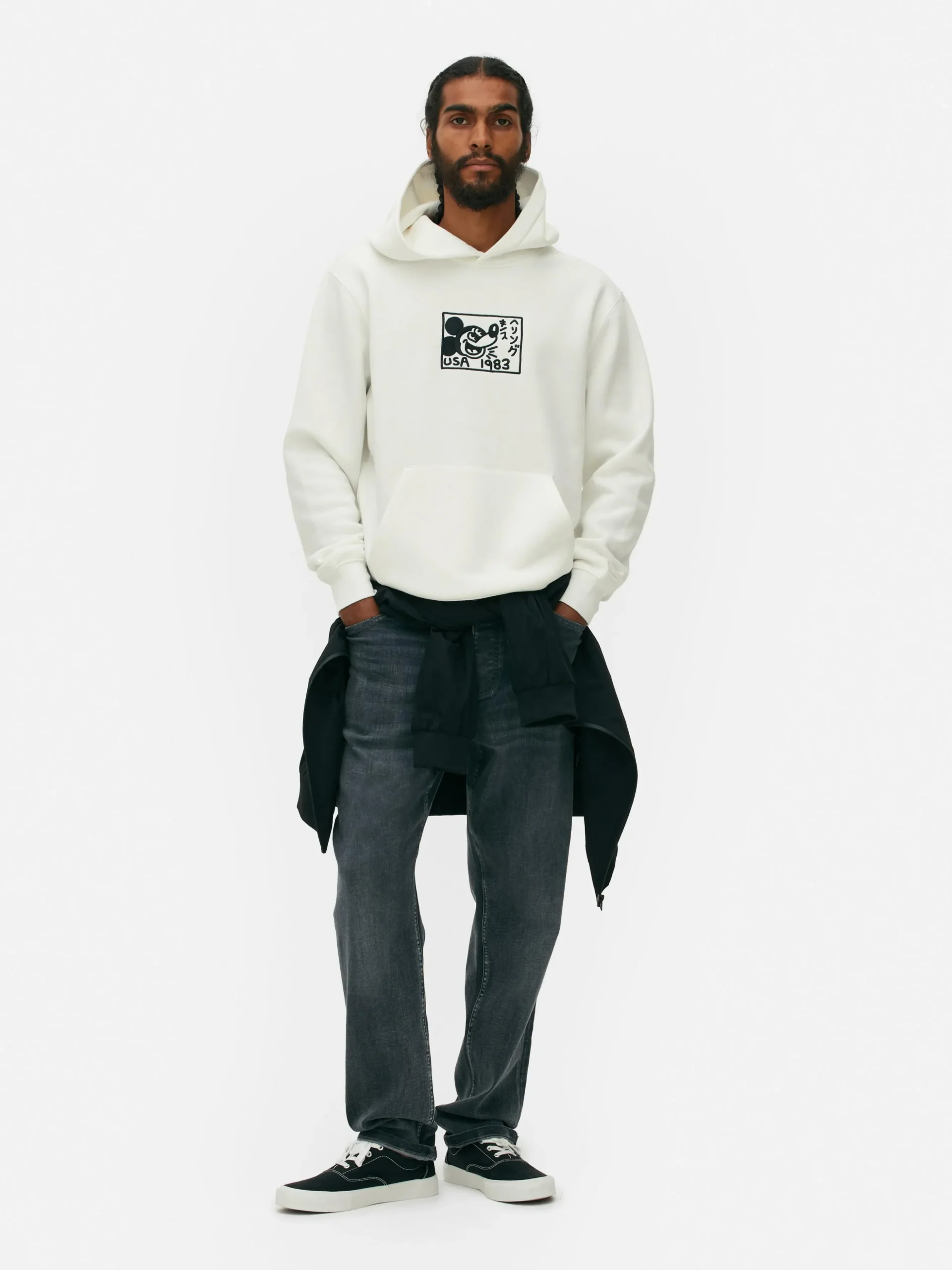 Sudadera De Mickey Mouse, Disney, X Keith Haring