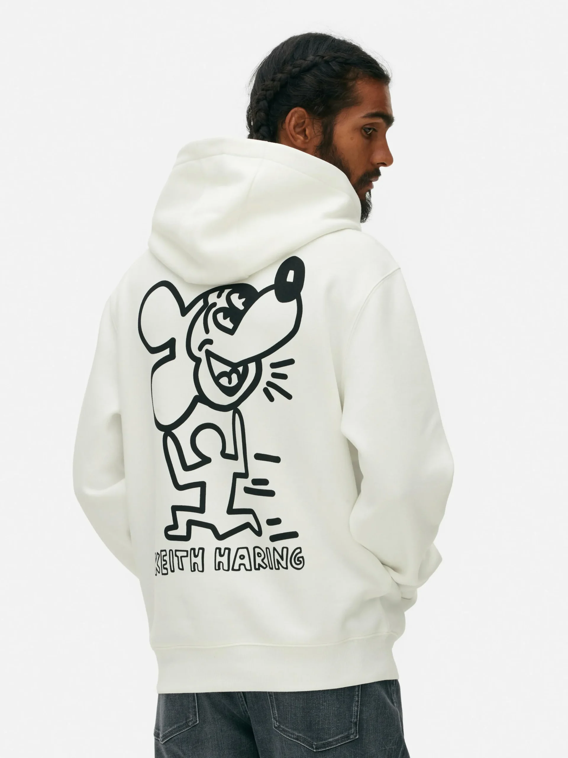 Sudadera De Mickey Mouse, Disney, X Keith Haring