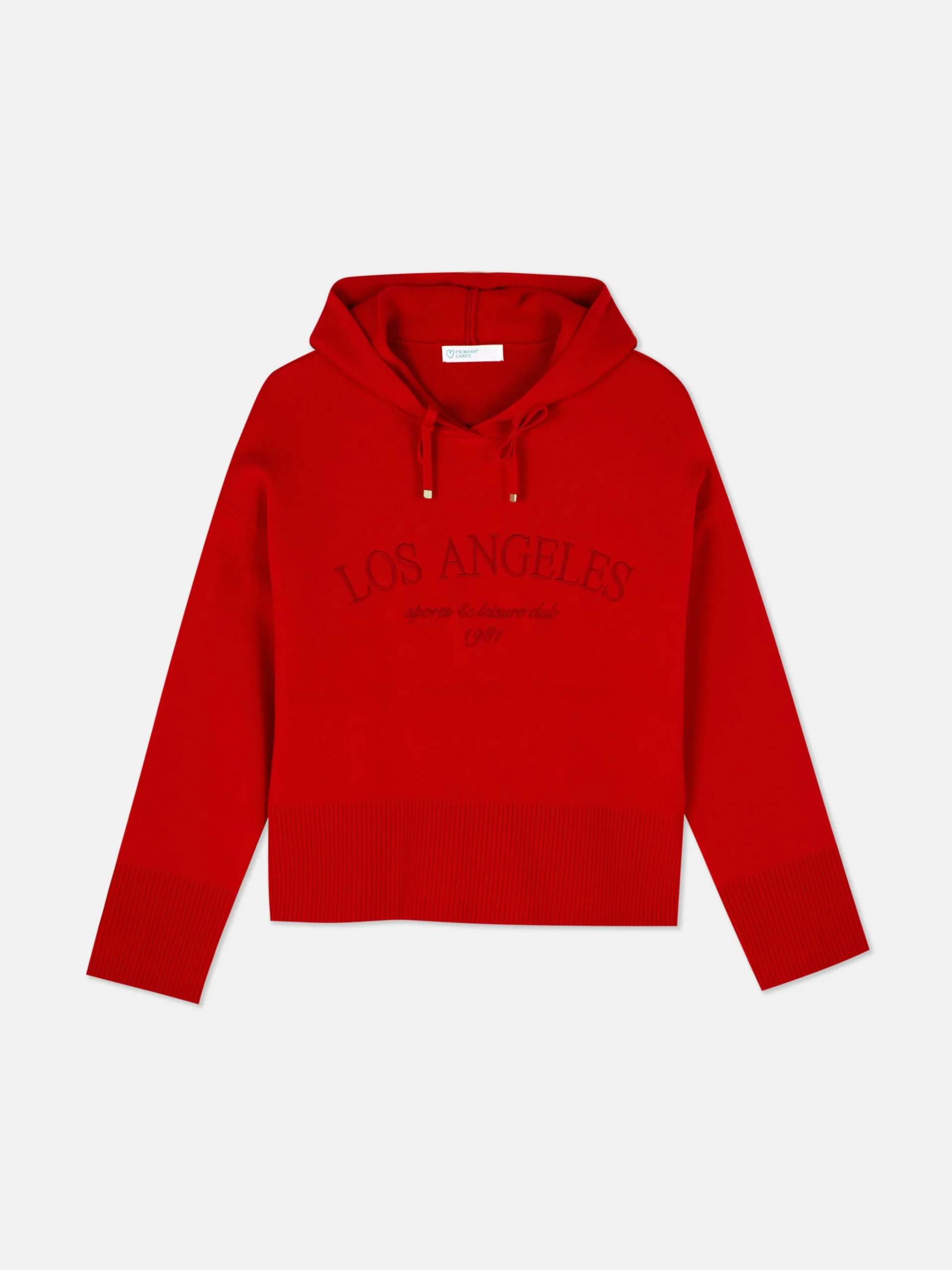 Sudadera De Punto Con Capucha Y Mensaje