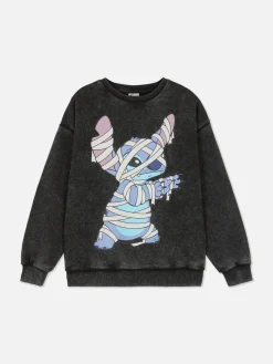 Sudadera De Stitch De Disney Con Lavado ácido