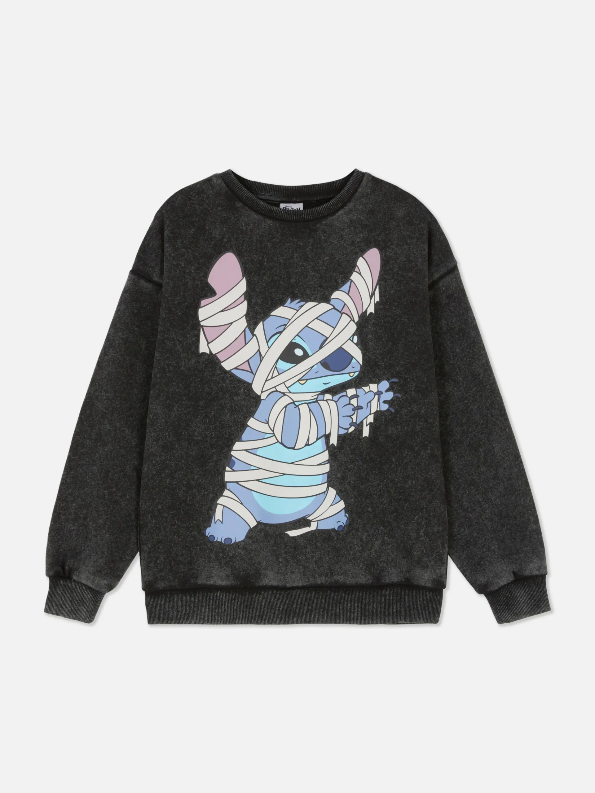 Sudadera De Stitch De Disney Con Lavado ácido