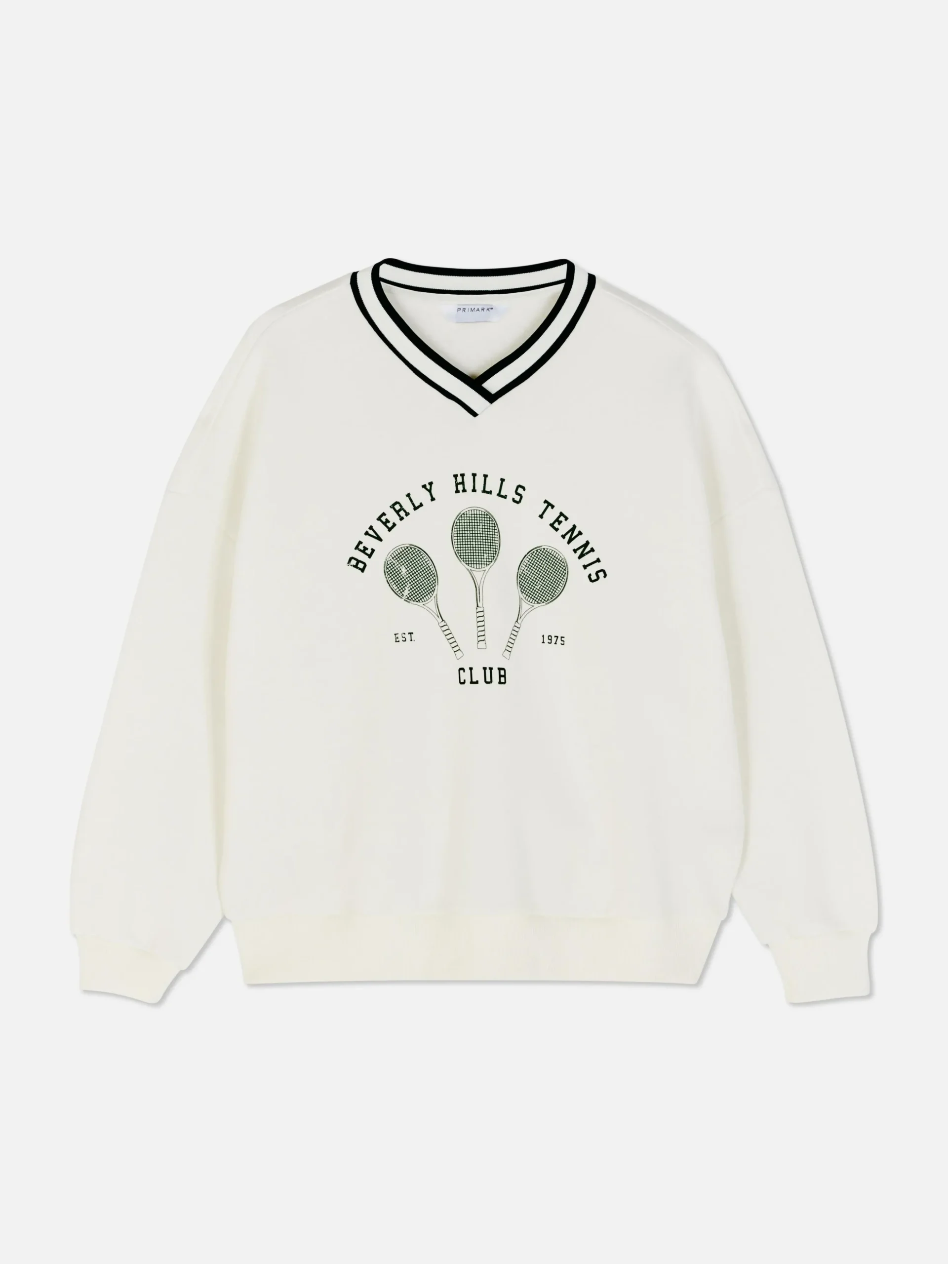 Sudadera De Tenis Con Cuello De Pico