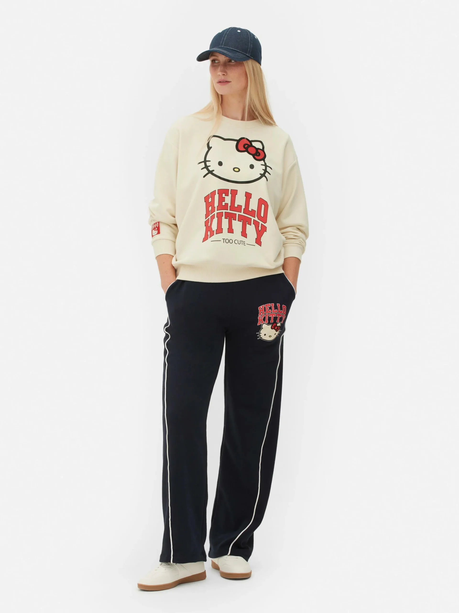 Sudadera Deportiva Con Estampado De Hello Kitty