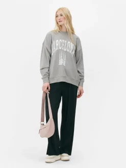 Sudadera Extragrande De Barcelona