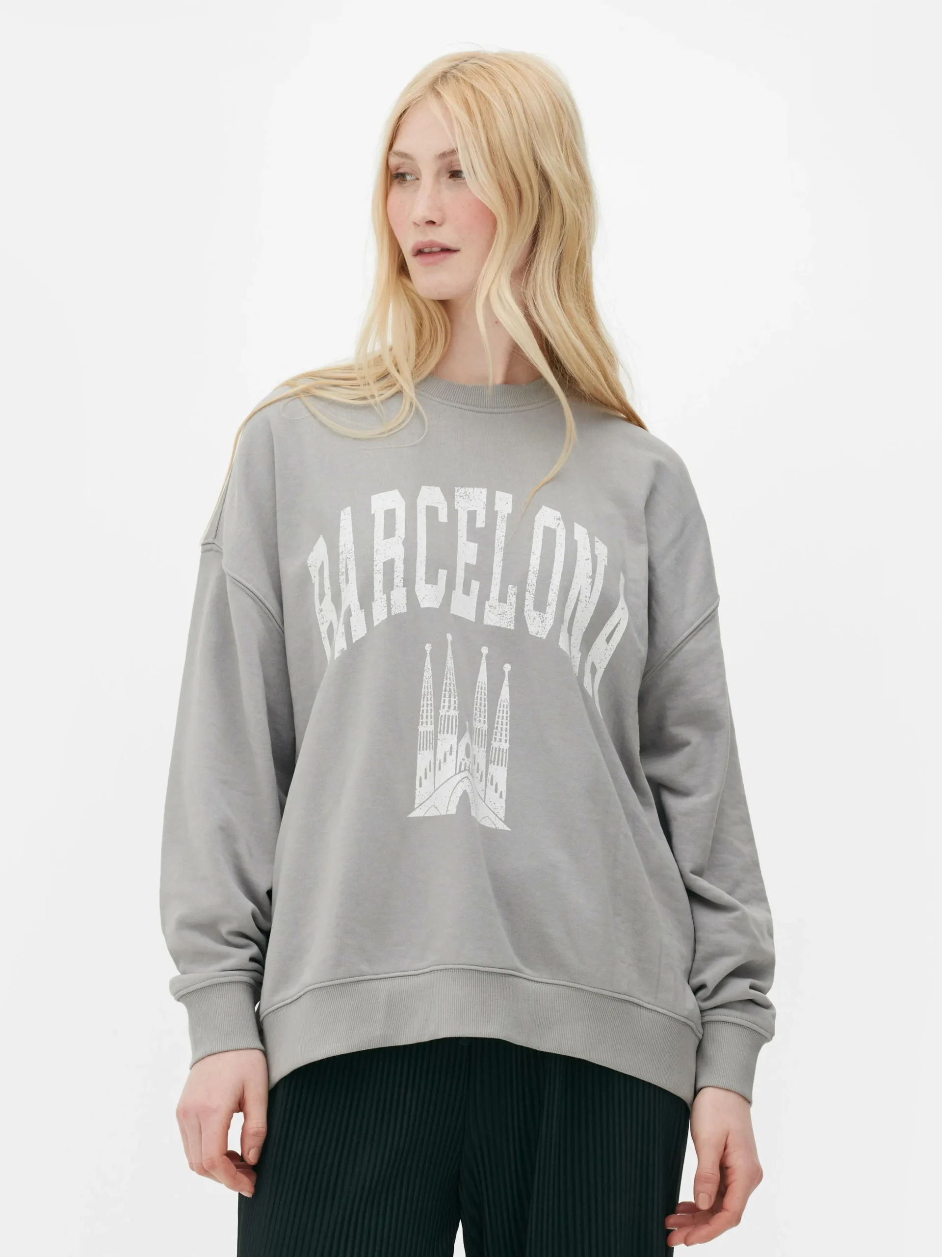 Sudadera Extragrande De Barcelona