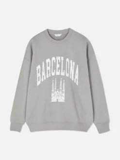 Sudadera Extragrande De Barcelona