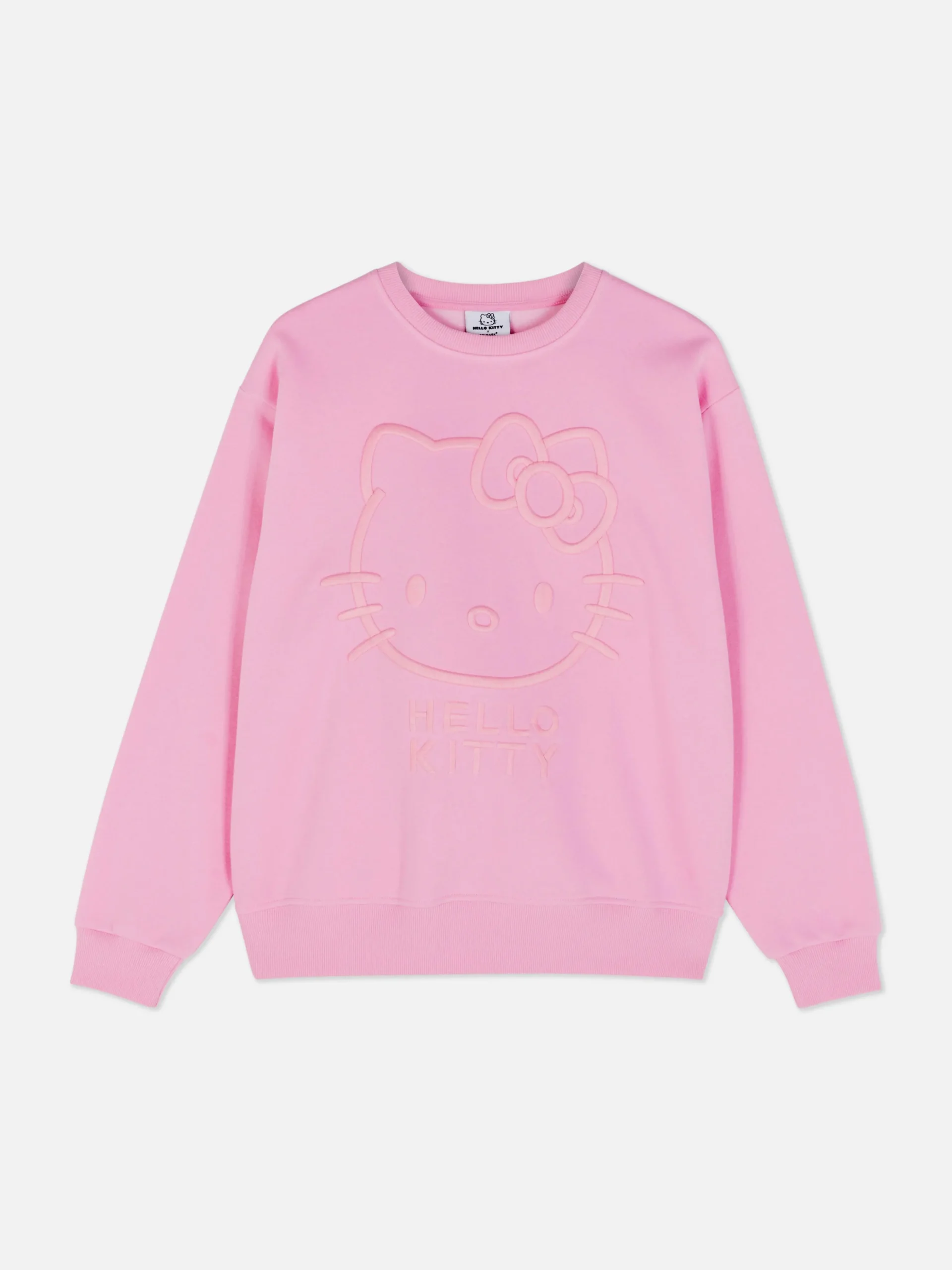 Sudadera Gráfica Con Bordado De Hello Kitty
