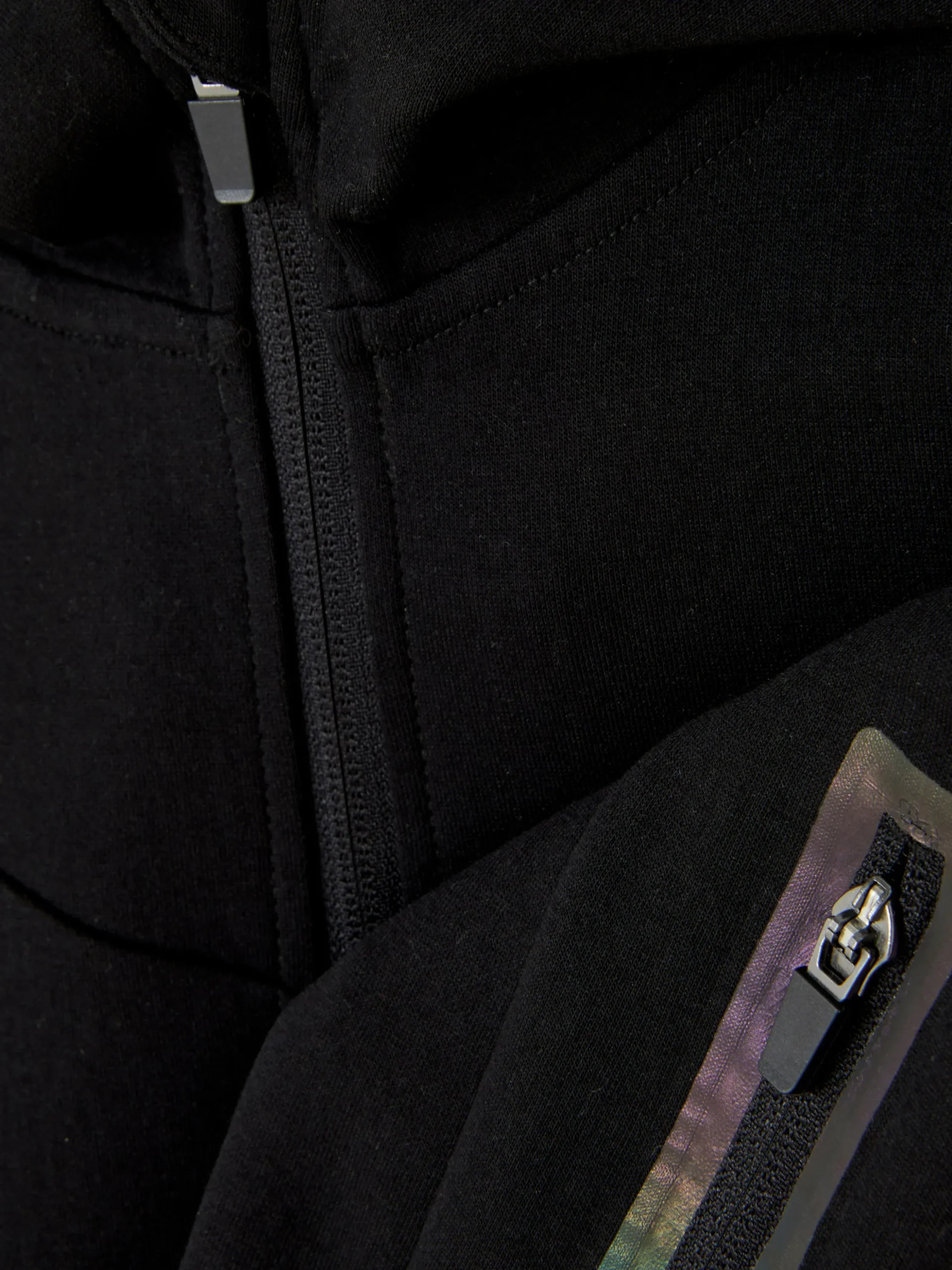 Sudadera Reforzada Con Capucha Y Cremallera