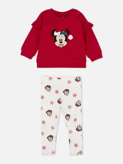 Sudadera Y Leggings Navideños A Juego Disney