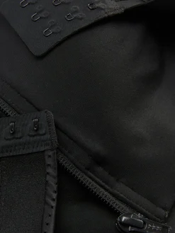 Sujetador Con Cremallera Y Tirantes Cruzados