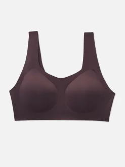 Sujetador Elástico Reforzado Sin Aros Ni Costuras